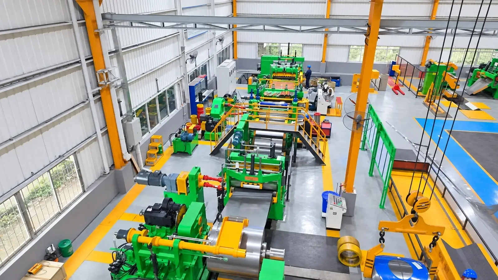 Slitting line presisi tinggi