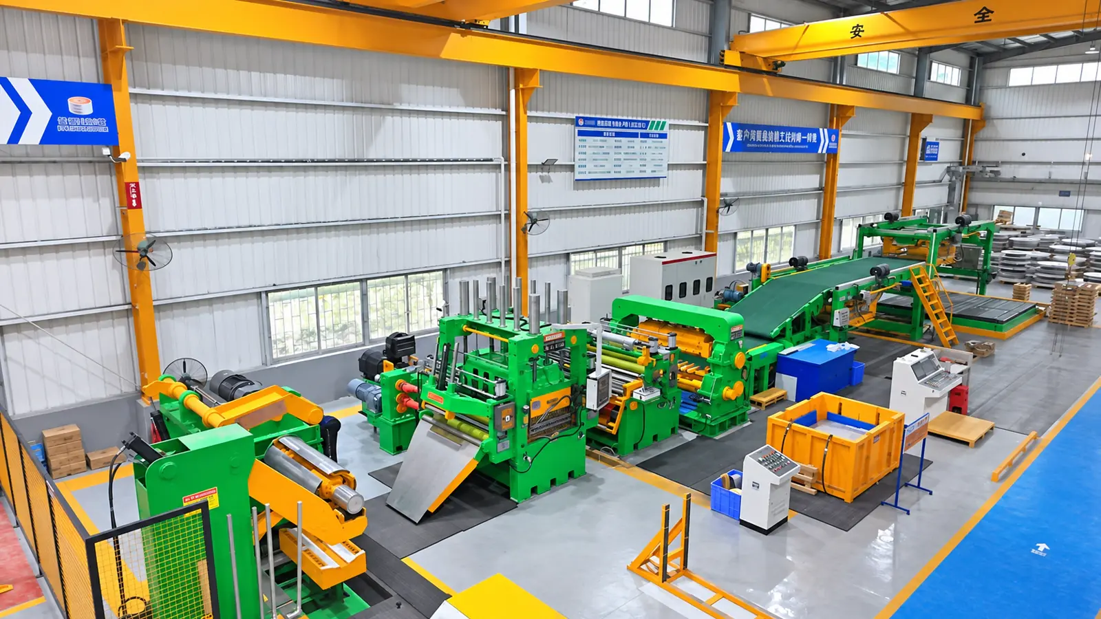 Cut to length line rotary shear 1350 — foto asli XIONGJIN